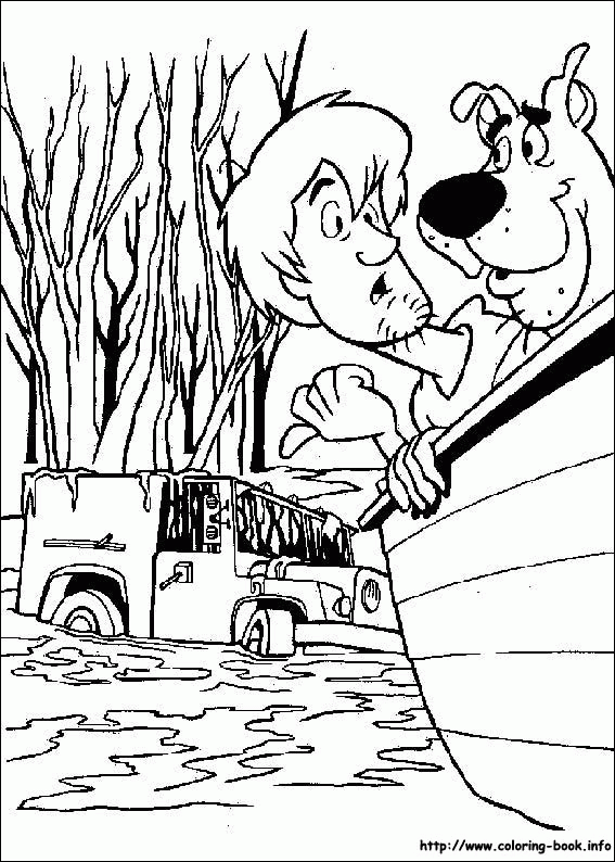 Scooby Doo kolorowanki